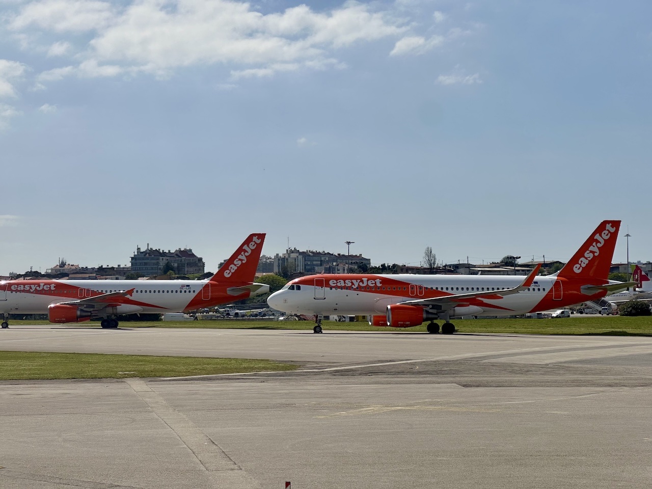 EasyJet Airbus A320s