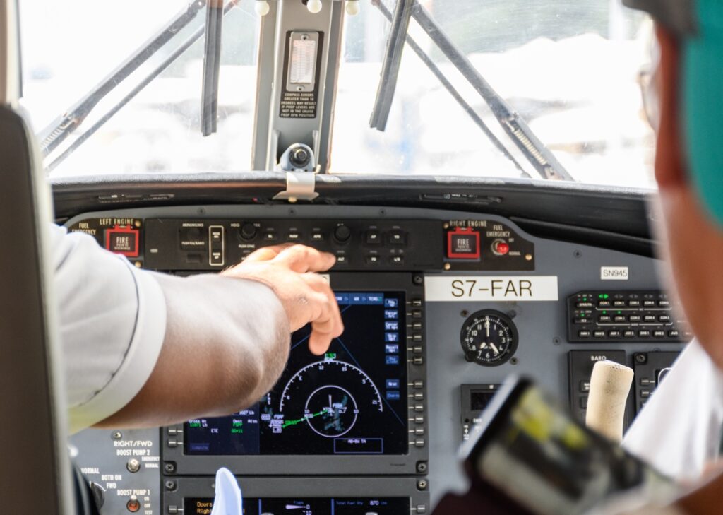 single pilot jets cockpit